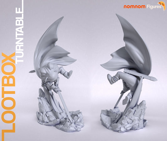 Frog | 8-Inch Resin Model Kit | DIY Chrono Trigger Amphibian Knight