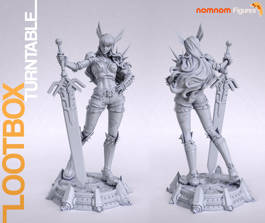 Magik | 7" Resin Model Kit | DIY Marvel Rivals Sorceress Supreme