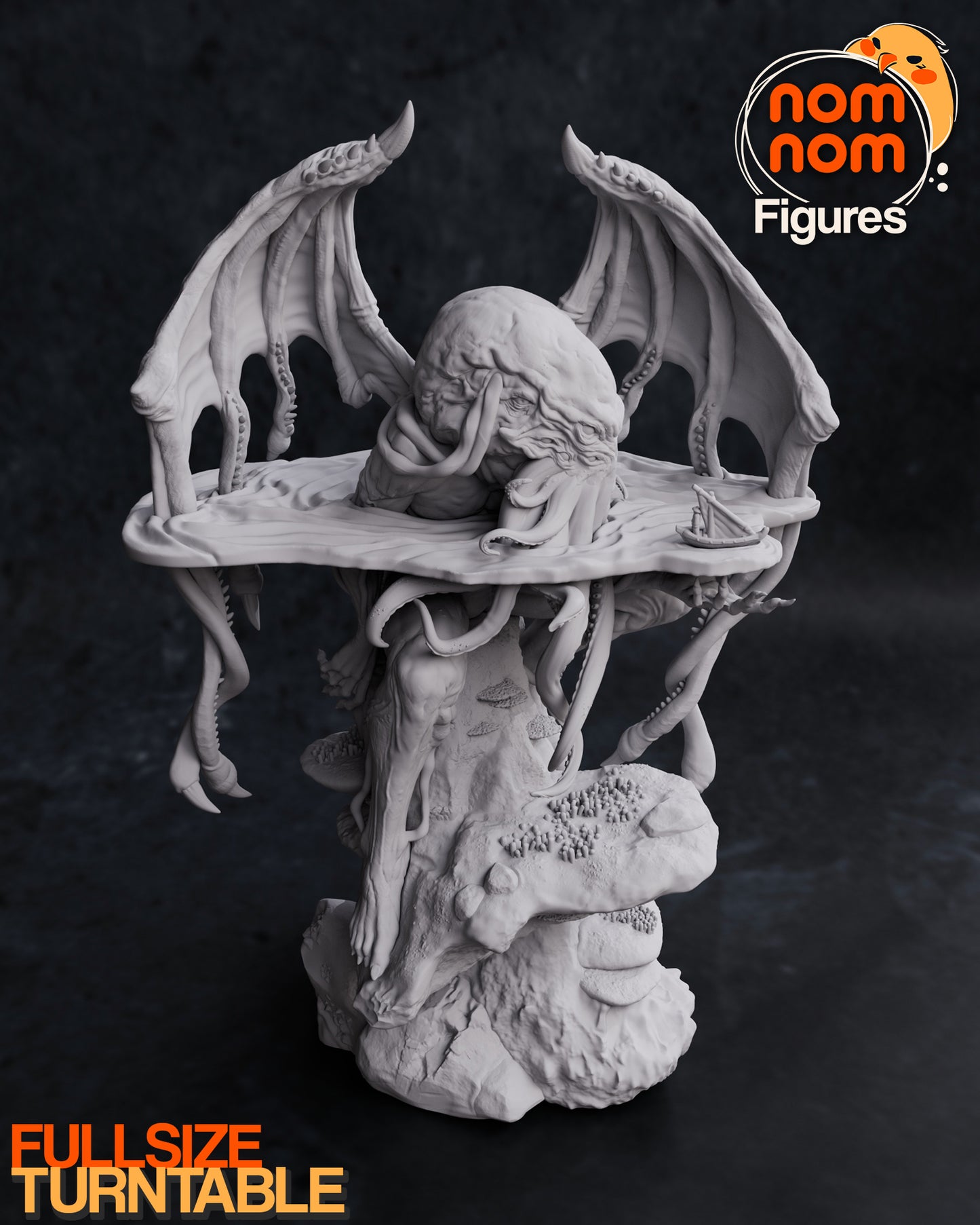 Cthulhu | 8.5-Inch Resin Model Kit | DIY Lovecraftian Cosmic Horror