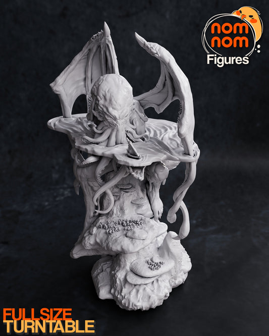 Cthulhu | 8.5-Inch Resin Model Kit | DIY Lovecraftian Cosmic Horror