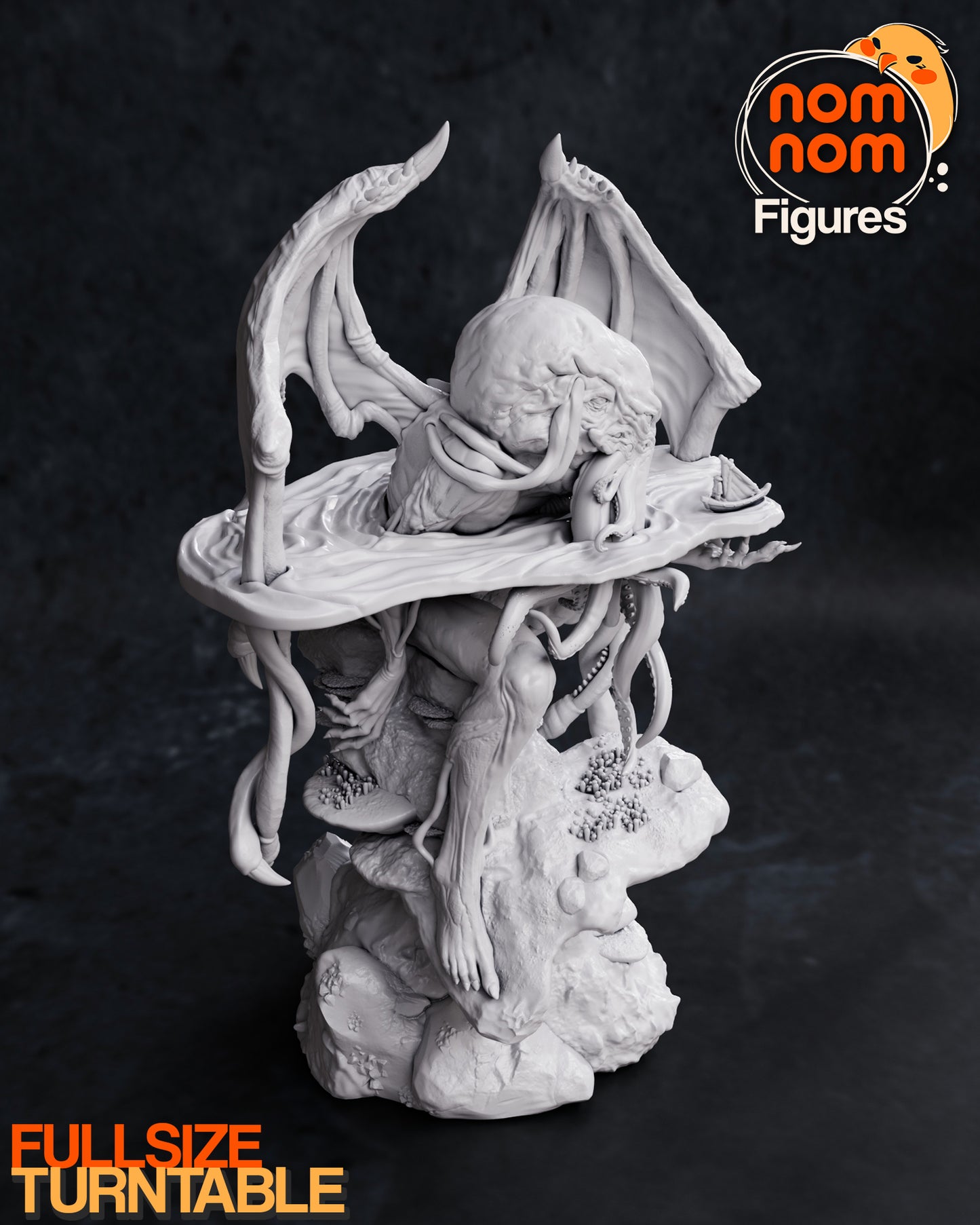 Cthulhu | 8.5-Inch Resin Model Kit | DIY Lovecraftian Cosmic Horror