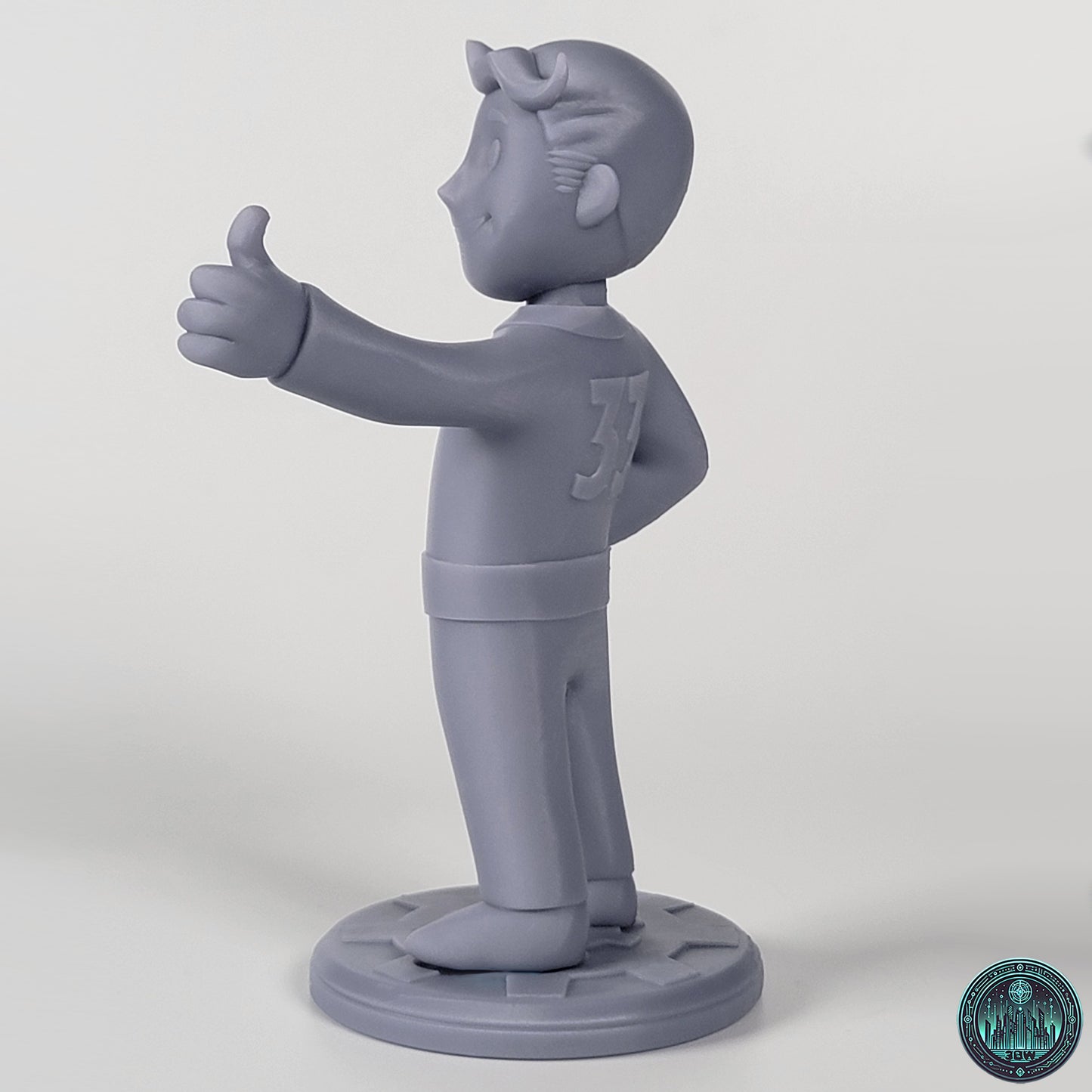 Vault Boy | 3-Inch Resin Model Kit | Fallout Toon Mascot