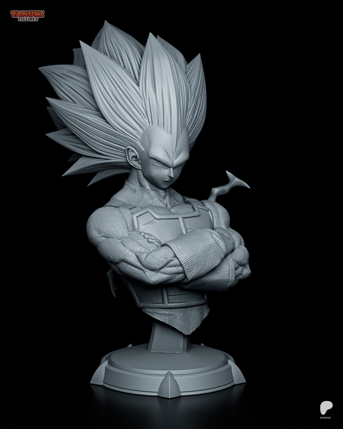 Vegeta SSJ3 | Resin Model or Bust Kit | Dragon Ball Royal Ascension