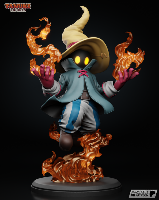 Vivi | 7.5-Inch Resin Model Kit | Final Fantasy Black Mage Awakened