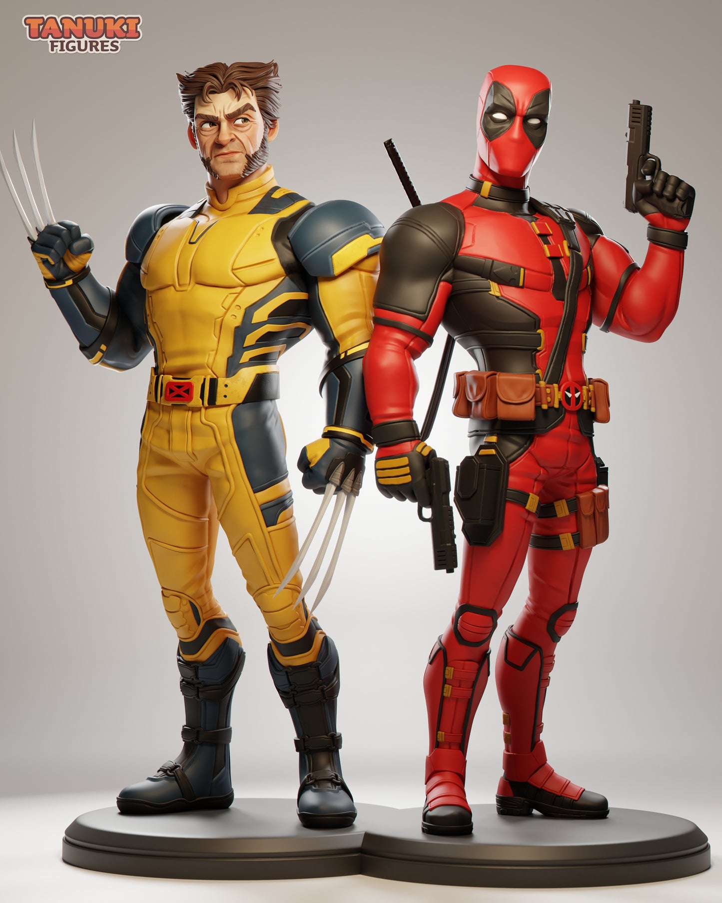 Wolverine | 6-Inch Resin Model Kit | Toon-Style Xmen Berserker Mutant