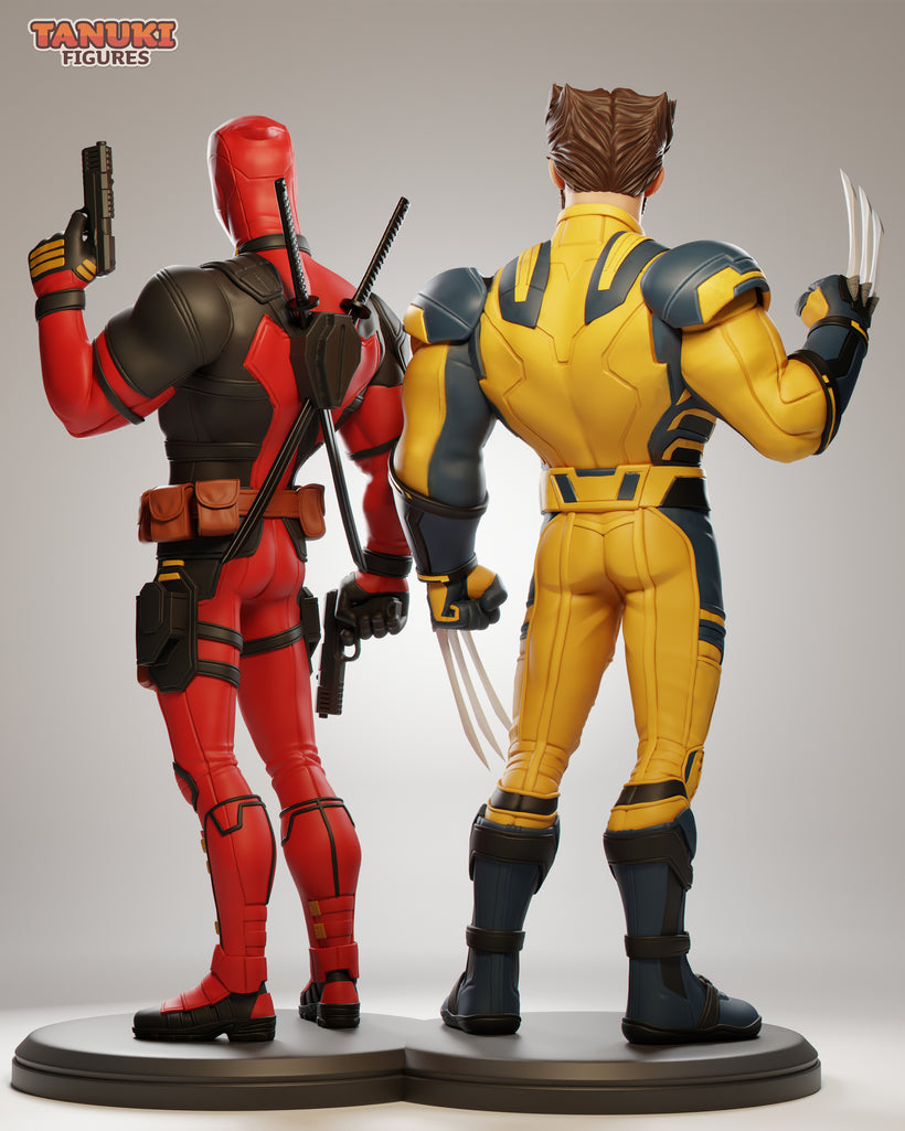 Wolverine | 6-Inch Resin Model Kit | Toon-Style Xmen Berserker Mutant