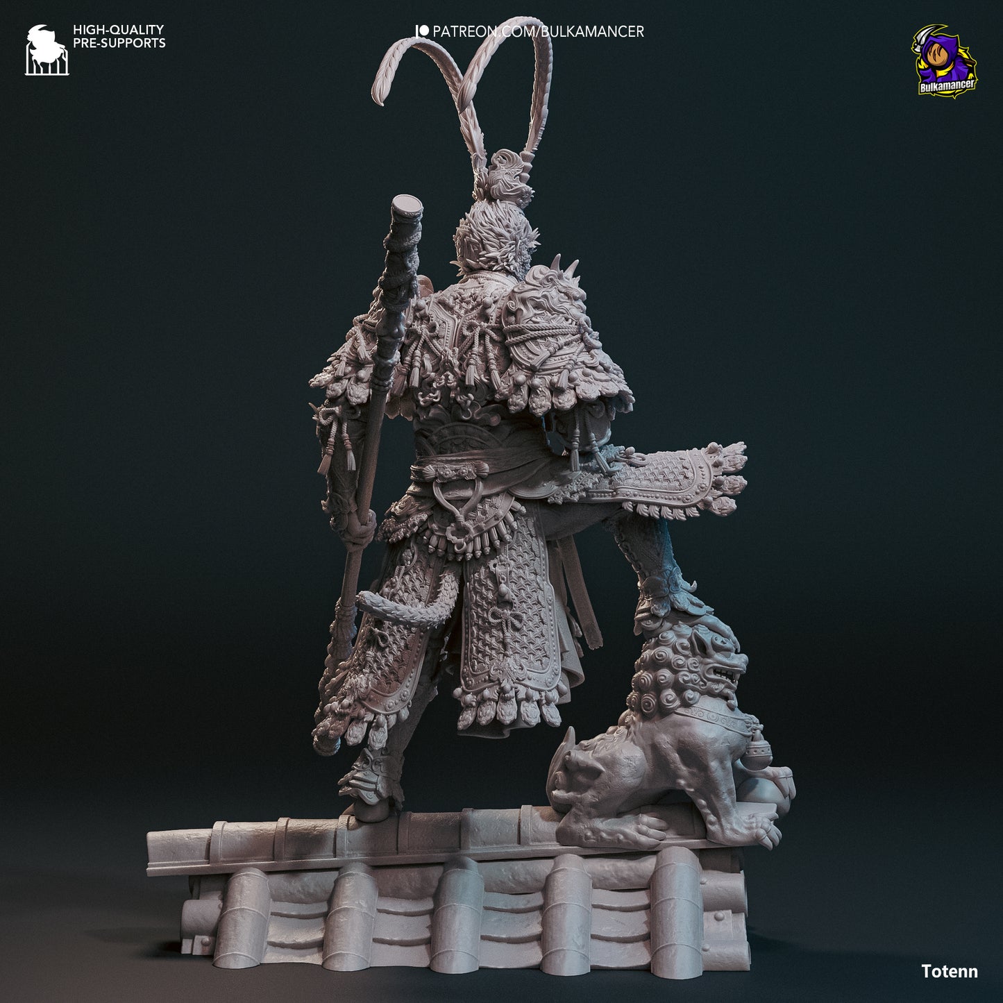 Destined One | 13-Inch Resin Model Kit | Black Myth Wukong Monkey King