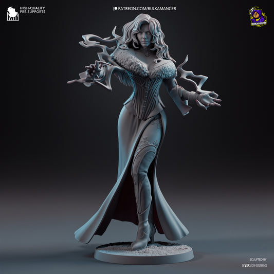 Yennefer of Vengerberg | 9.5-Inch Resin Model Kit | DIY The Witcher Sorceress Supreme