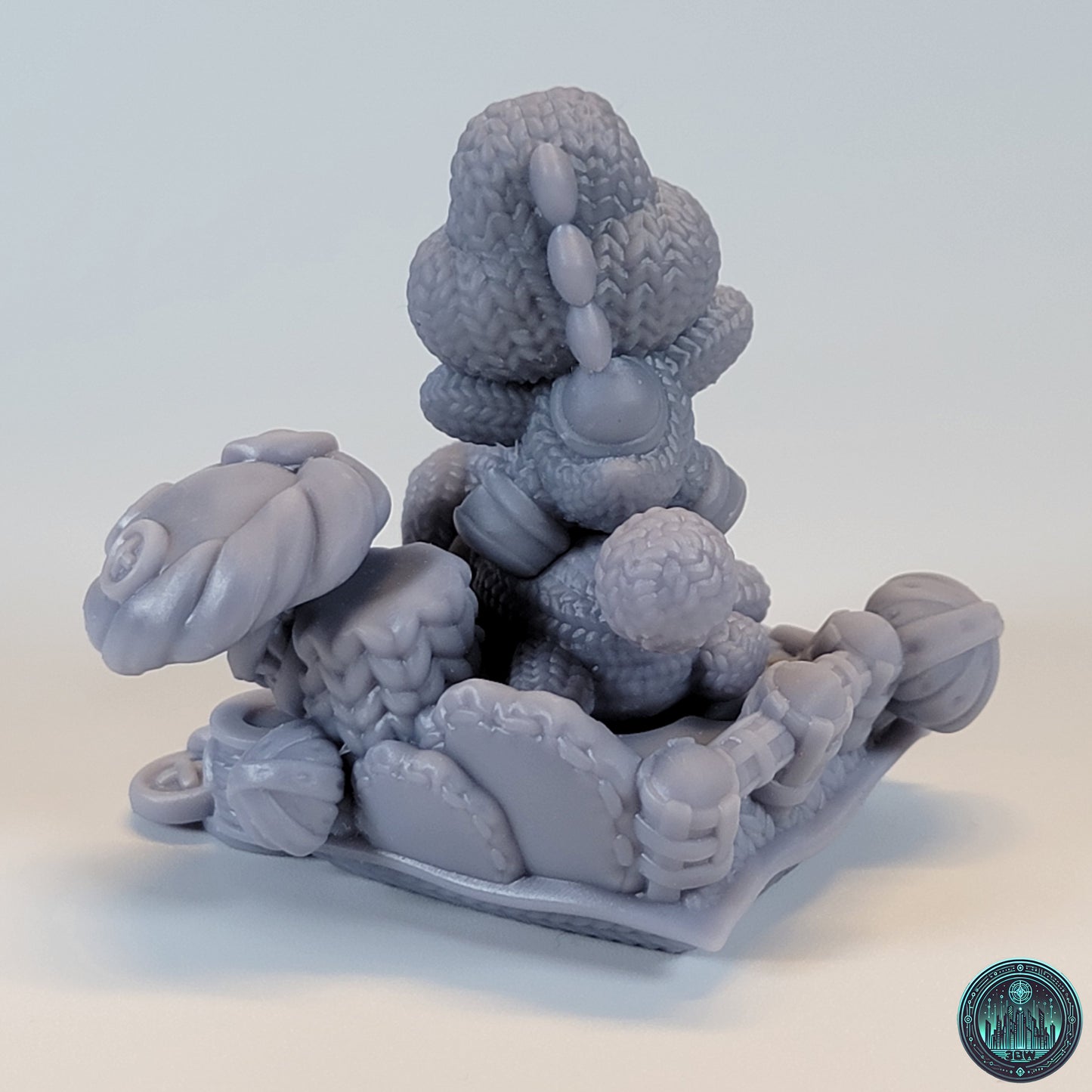 Chibi Yoshi | 2.5" Resin Model Kit | DIY Yoshi's Woolly World Adventure