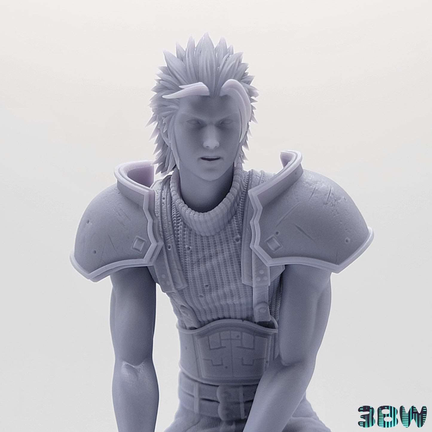 Zack Fair | Resin Model or Bust Kit | DIY Final Fantasy VII SOLDIER