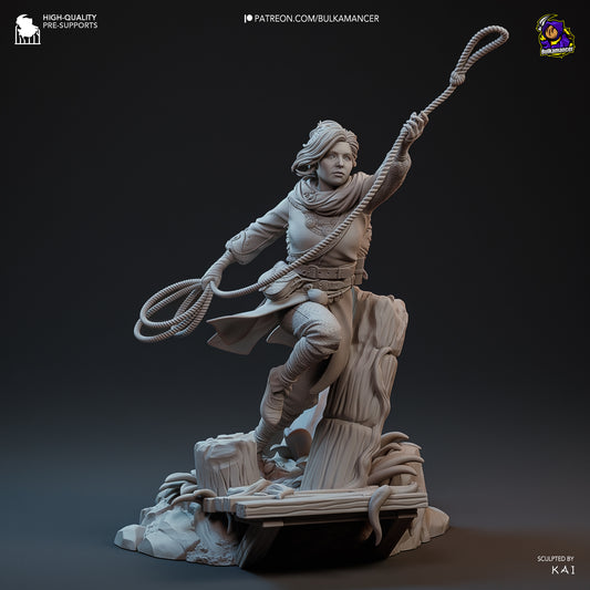 Zoe | 10-Inch Resin Model Kit | DIY Split Fiction Original Character