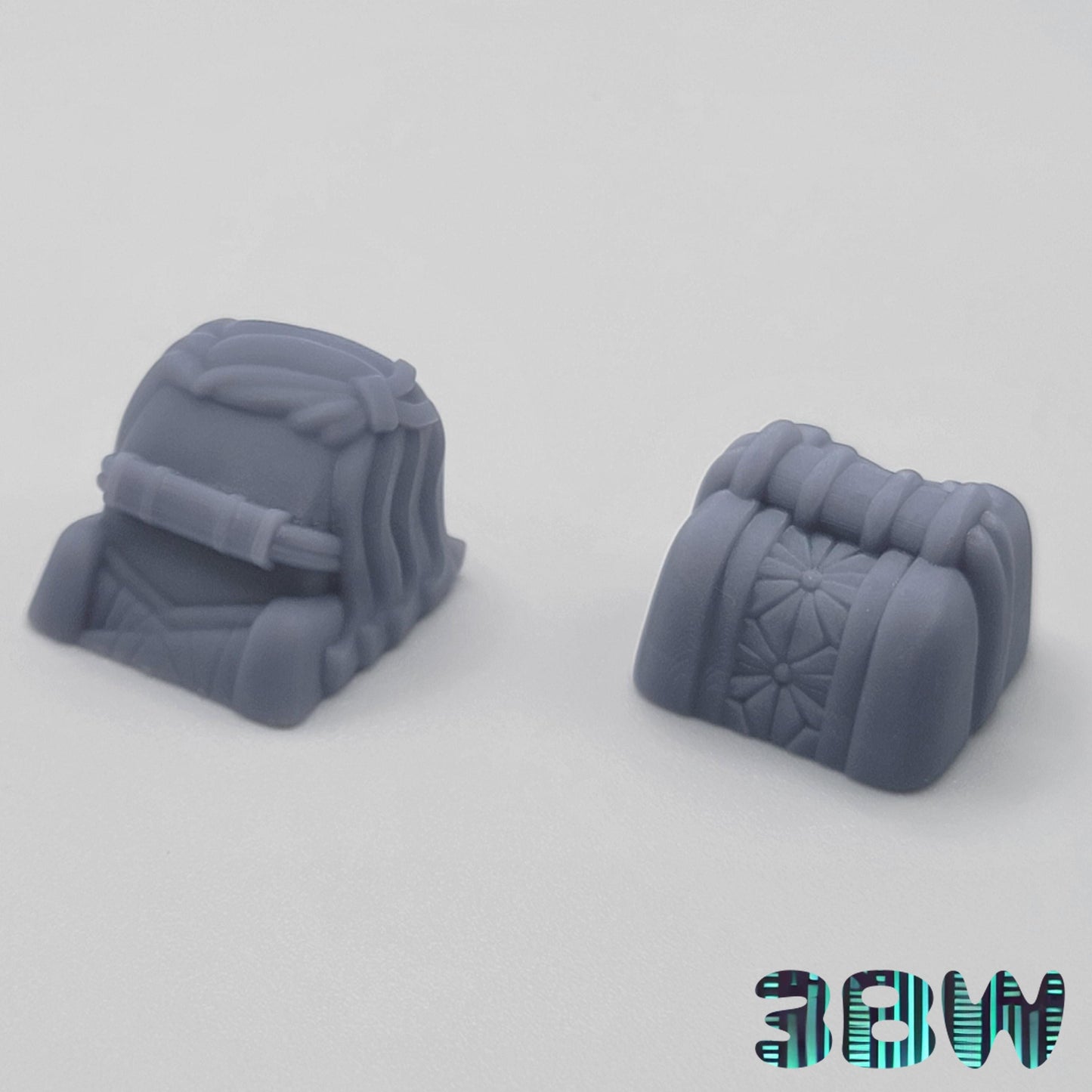 Demon Slayer Keycap Set | Unpainted Resin Artisan Caps | Cherry MX | Tanjiro, Nezuko, Zenitsu, Inosuke