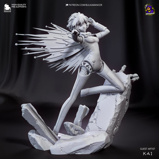 Aigis | 8.5-Inch Resin Model Kit | Persona 3 Reload SEES Android