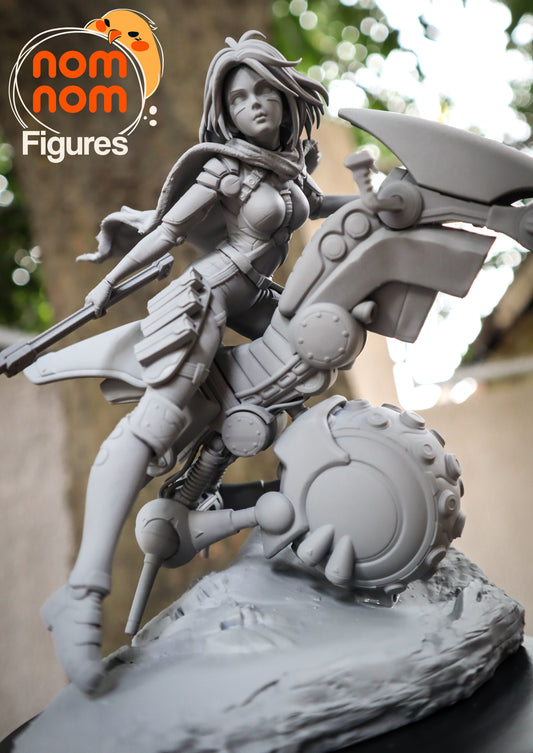 Alita | 6.5-Inch Resin Model Kit | Battle Angel Cyborg Warrior