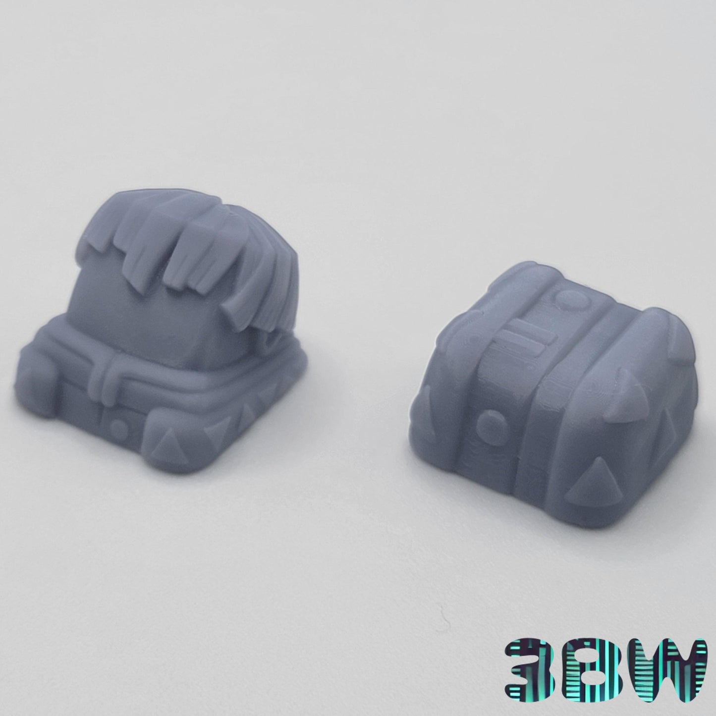 Demon Slayer Keycap Set | Unpainted Resin Artisan Caps | Cherry MX | Tanjiro, Nezuko, Zenitsu, Inosuke