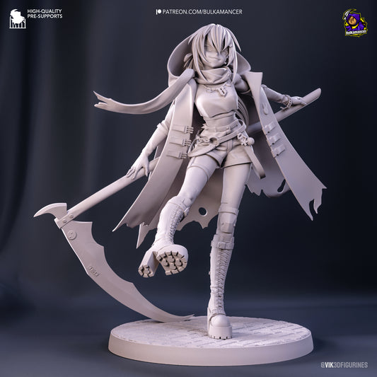 Bulka Crustreaper | 8-Inch Resin Model Kit | Unbreadable Ultimate Breaded Reaper