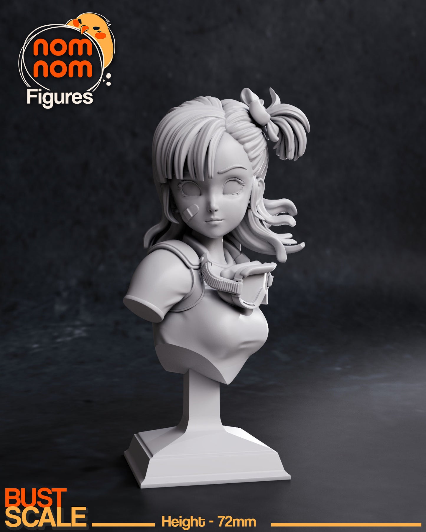 Bulma | Resin Model or Bust Kit | DIY Dragon Ball Genius Inventor