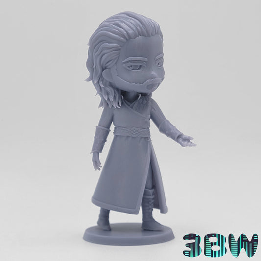 Chibi Gale | 4-Inch Resin Model Kit | BG3 Baldur's Gate Wizard Companion