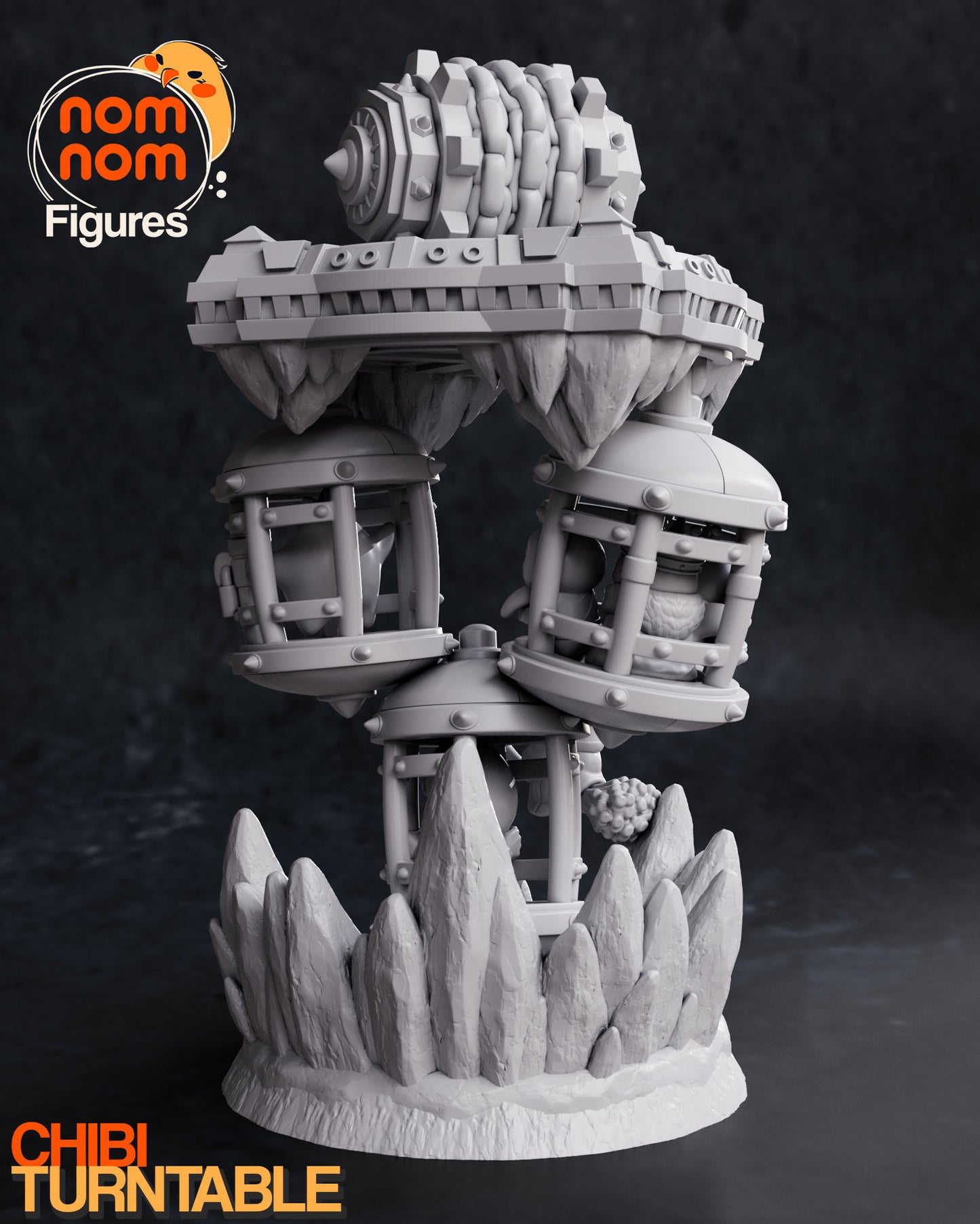 Super Mario Bros Prison Diorama | 5-Inch Resin Model Kit | DIY Nintendo Luigi & Lumalee