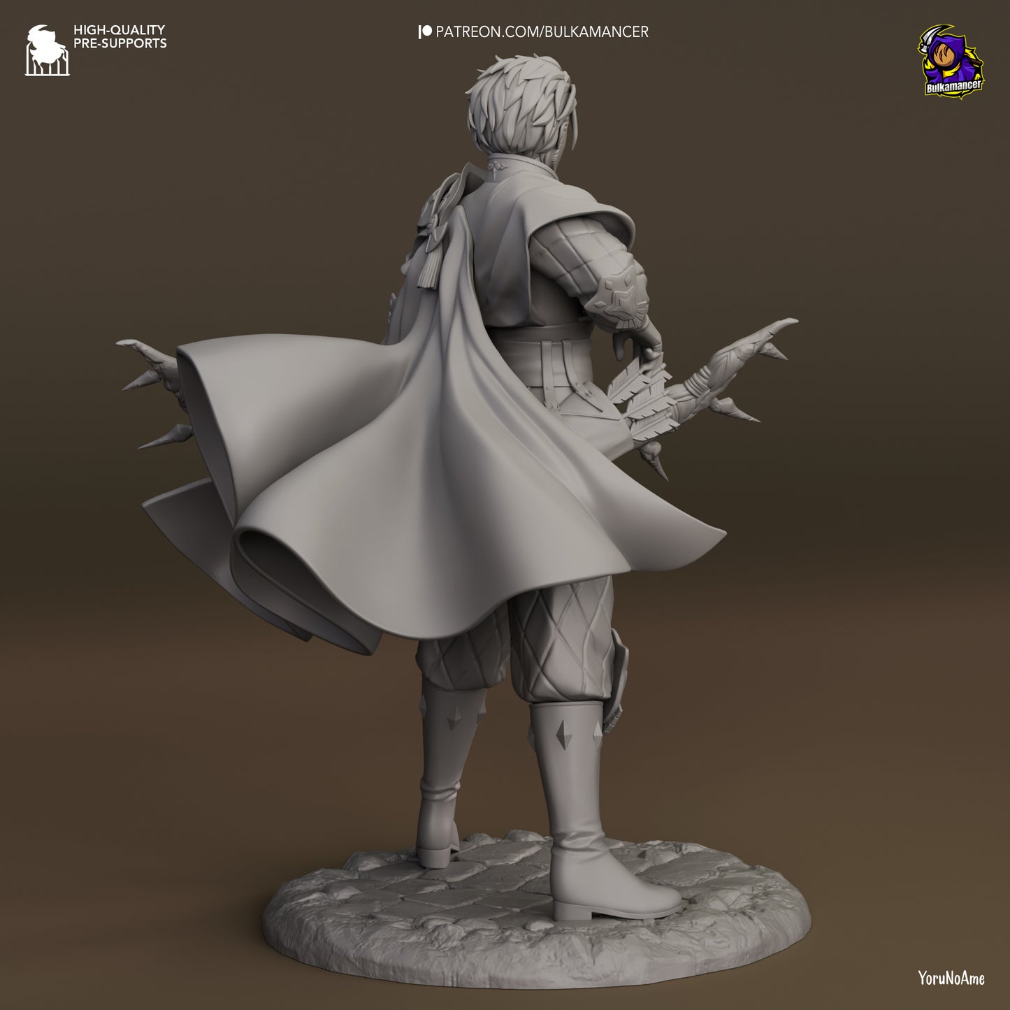 Claude | 9-Inch Resin Model Kit | Fire Emblem: Three Houses Golden Deer Tactician
