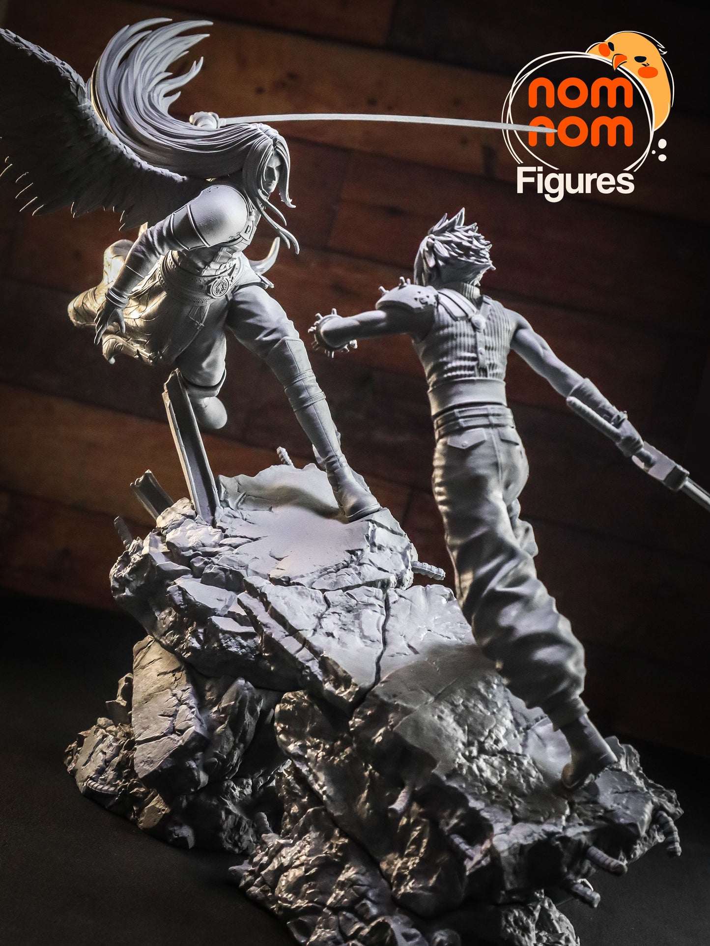 Sephiroth | 15-Inch Resin Model Kit | DIY Final Fantasy VII Villain