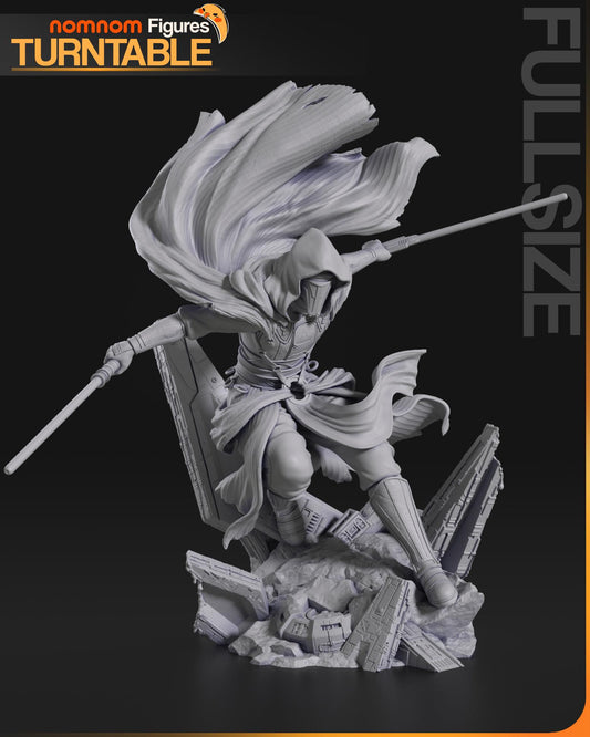 Darth Revan | 3.5-Inch Resin Model Kit | DIY Star Wars-Inspired Sith/Jedi