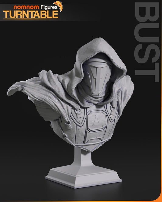 Darth Revan Bust | 2.5-Inch Resin Model Kit | DIY Star Wars-Inspired Sith/Jedi Kit