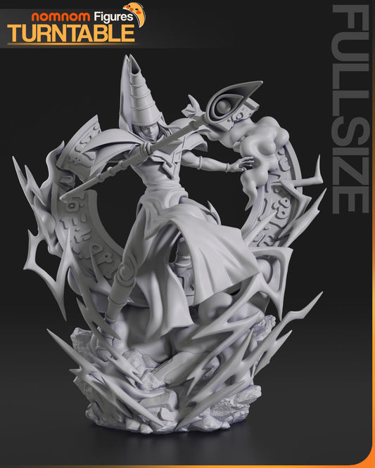 Dark Magician | Resin Model or Bust Kit | DIY Yu-Gi-Oh Legendary Spellcaster