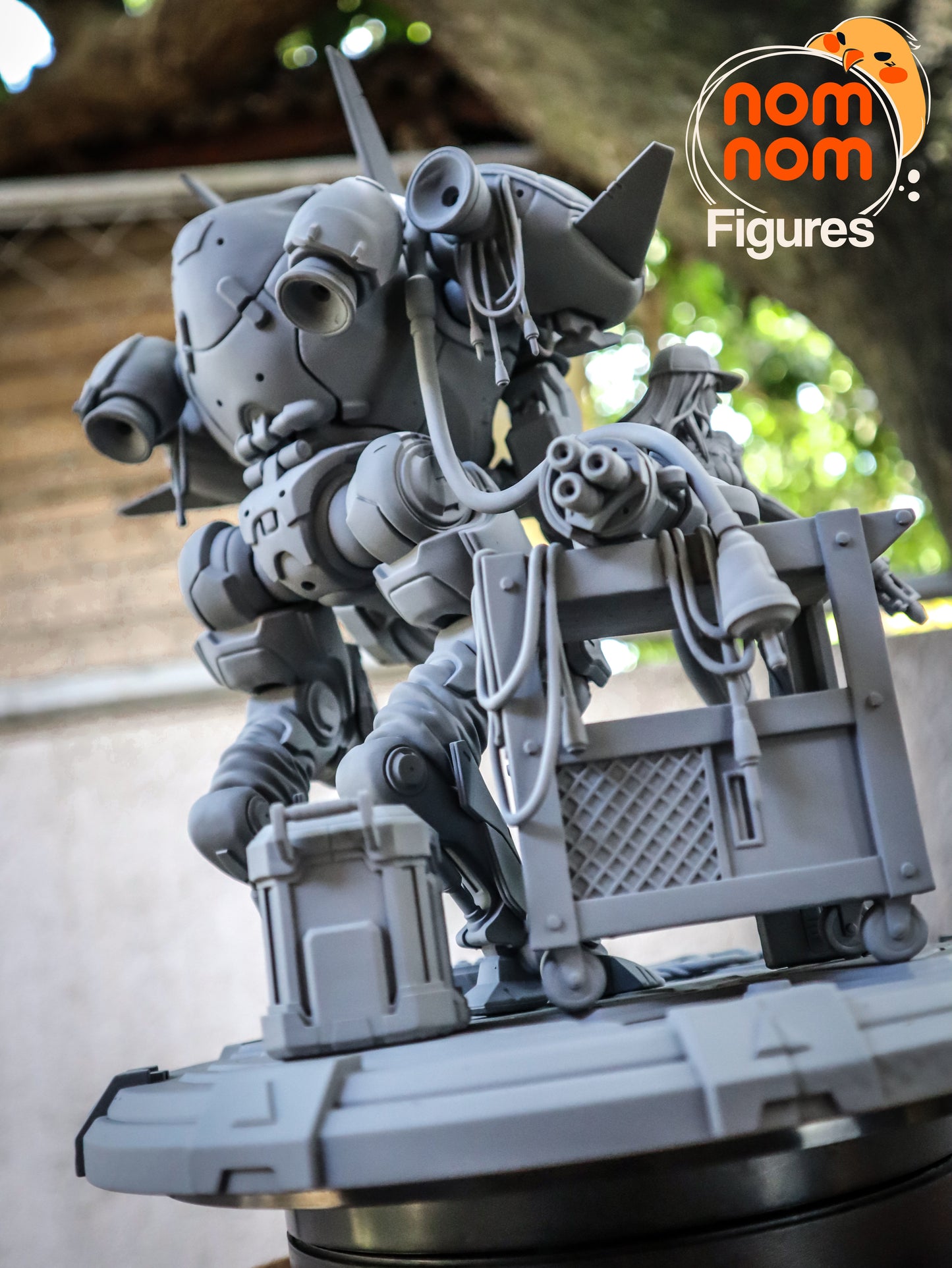 Dva/D.VA | 10-Inch Resin Model Kit | Overwatch Mech Pilot