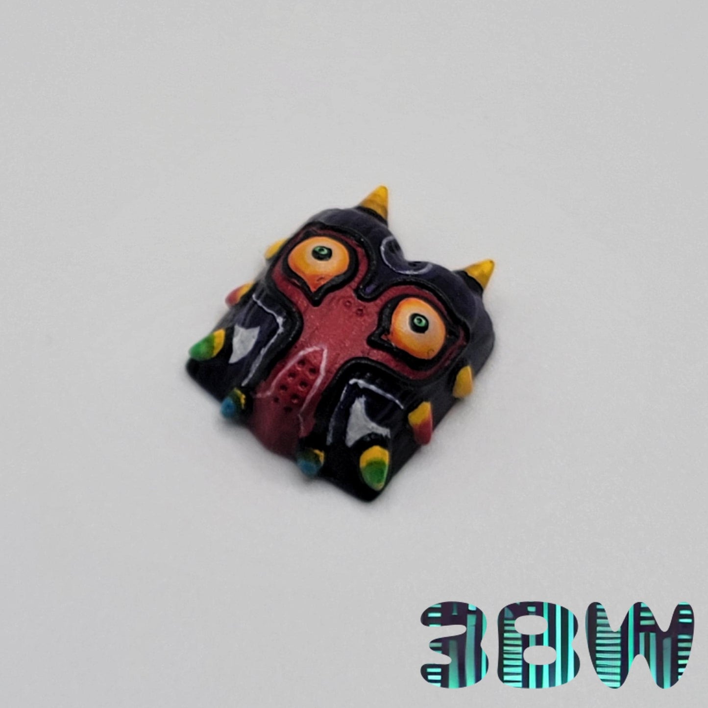 Zelda Keycap Set | Handpainted Resin Artisan Caps | Cherry MX | Link, Zelda, Hylian Shield, Majora Mask