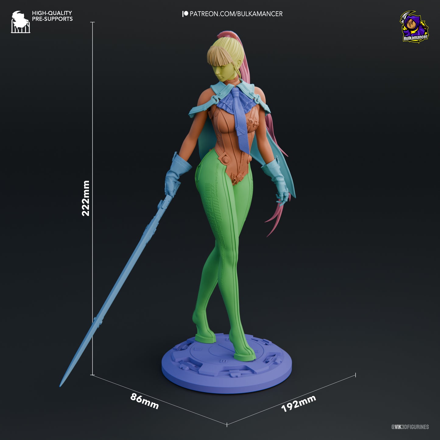 Eve | 9-Inch Resin Model Kit | Stellar Blade Savior of Xion