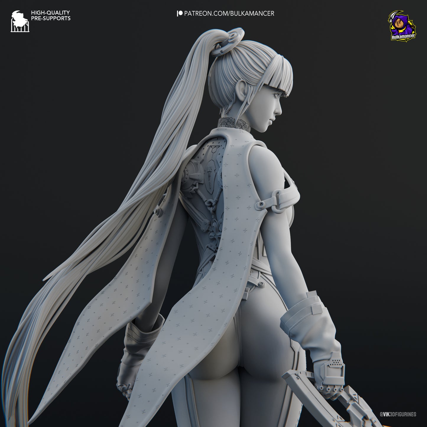 Eve | 9-Inch Resin Model Kit | Stellar Blade Savior of Xion