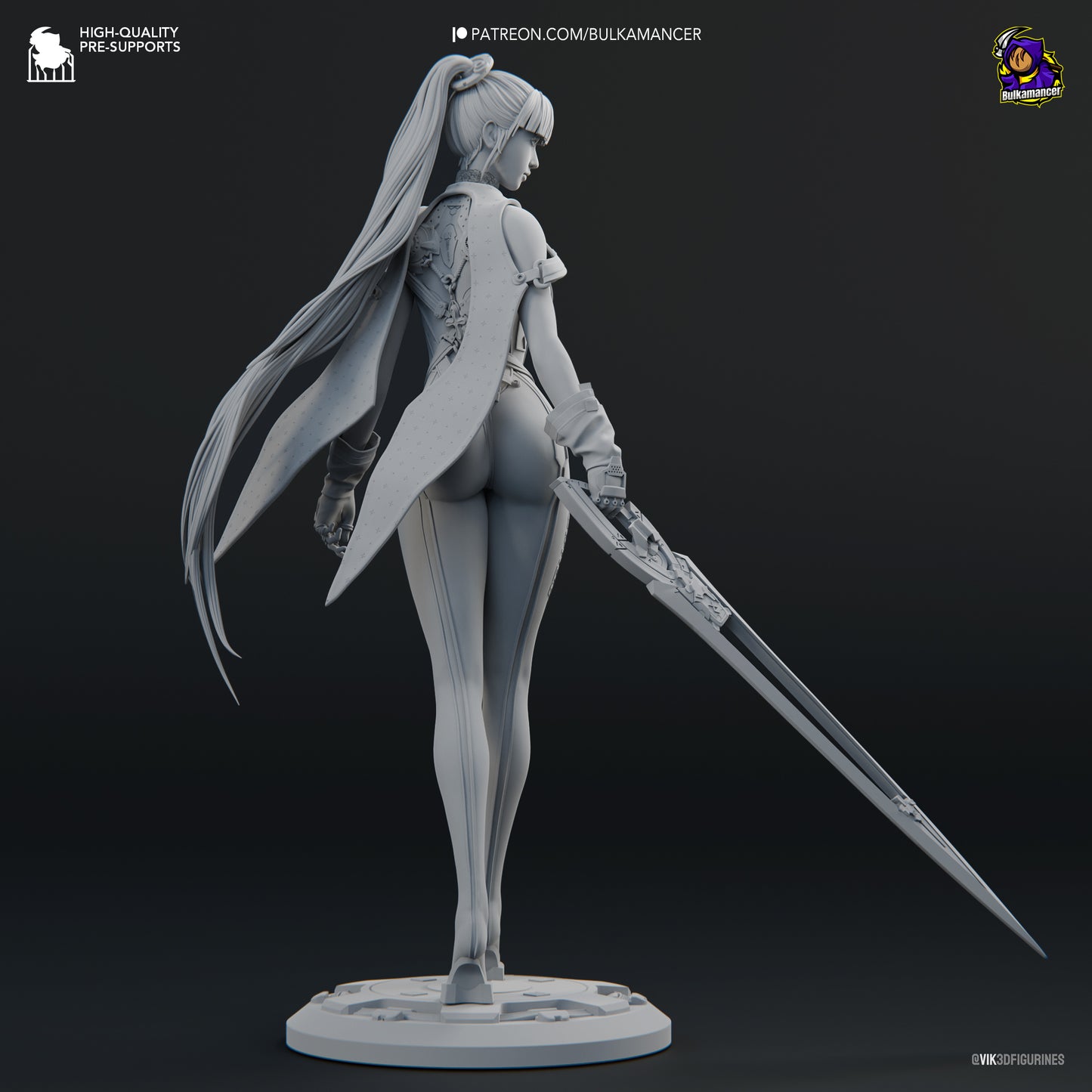 Eve | 9-Inch Resin Model Kit | Stellar Blade Savior of Xion