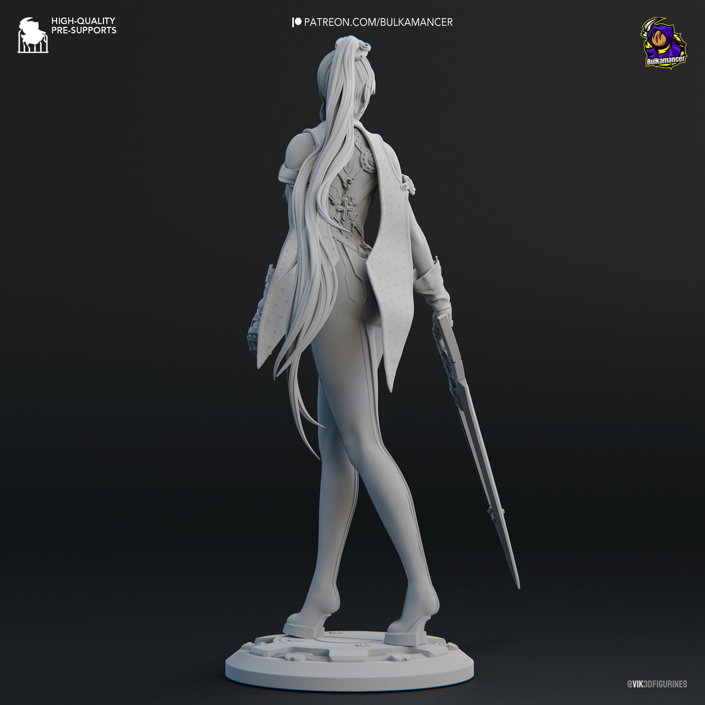Eve | 9-Inch Resin Model Kit | Stellar Blade Savior of Xion