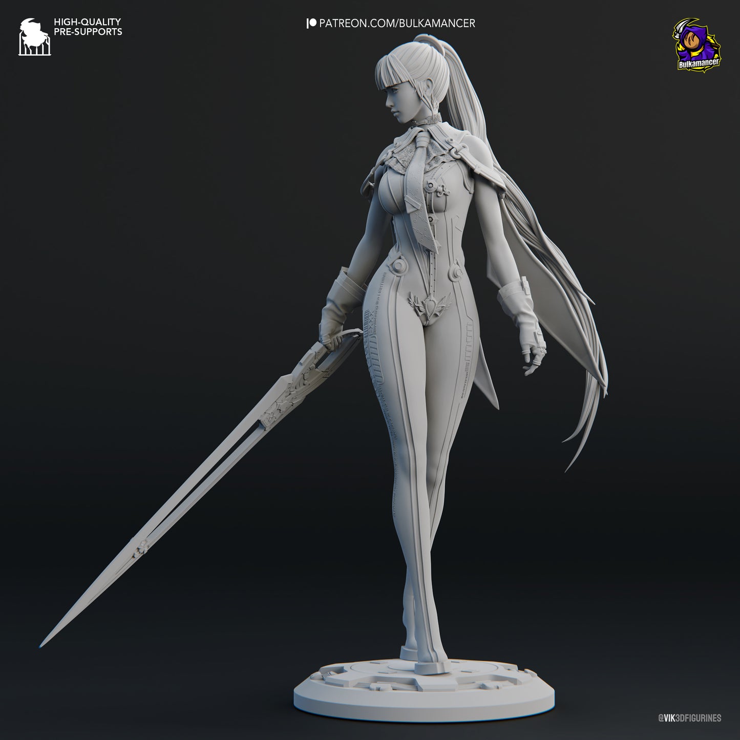 Eve | 9-Inch Resin Model Kit | Stellar Blade Savior of Xion