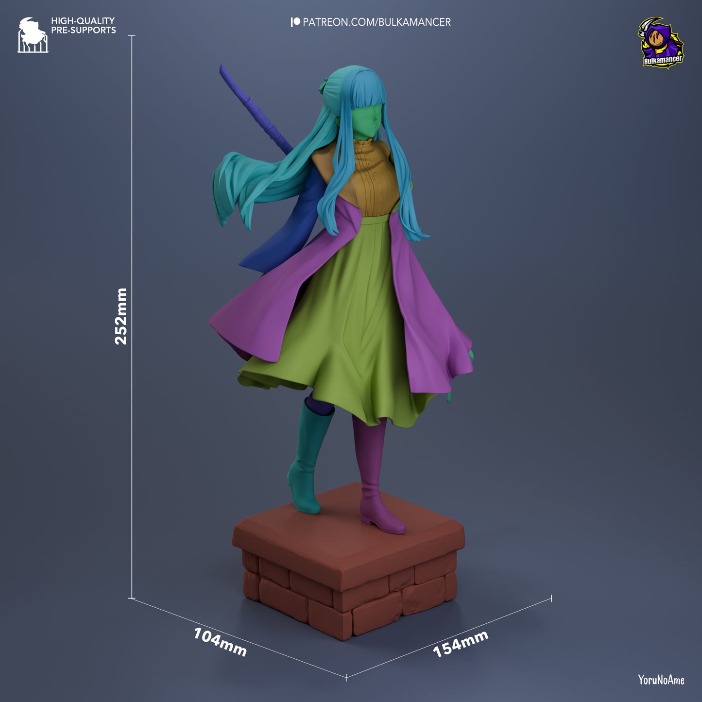 Fern | 10-Inch Resin Model Kit | Frieren Mage’s Apprentice