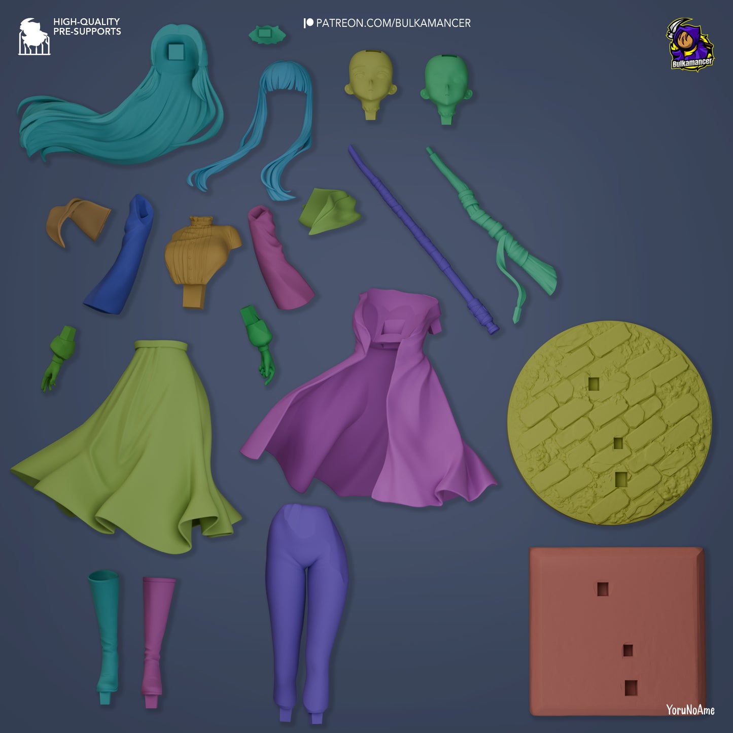 Fern | 10-Inch Resin Model Kit | Frieren Mage’s Apprentice