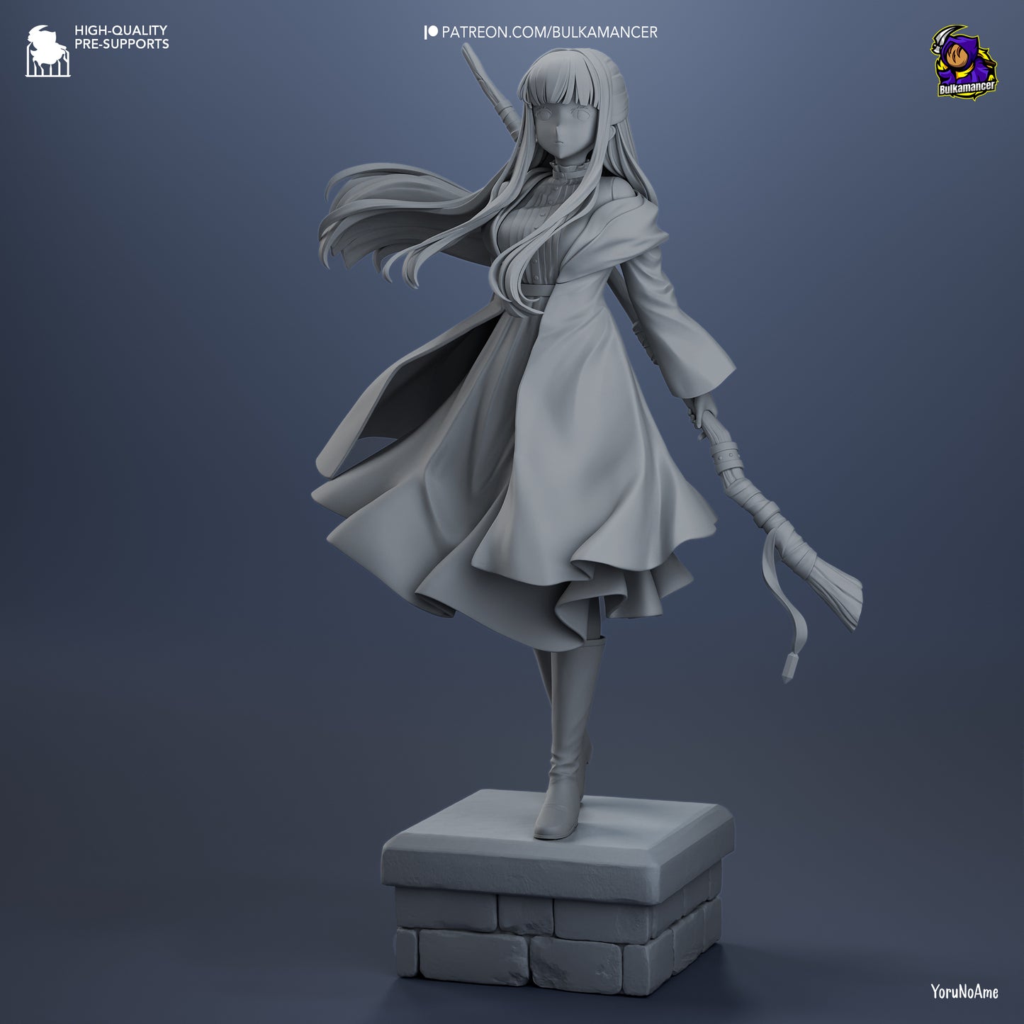 Fern | 10-Inch Resin Model Kit | Frieren Mage’s Apprentice