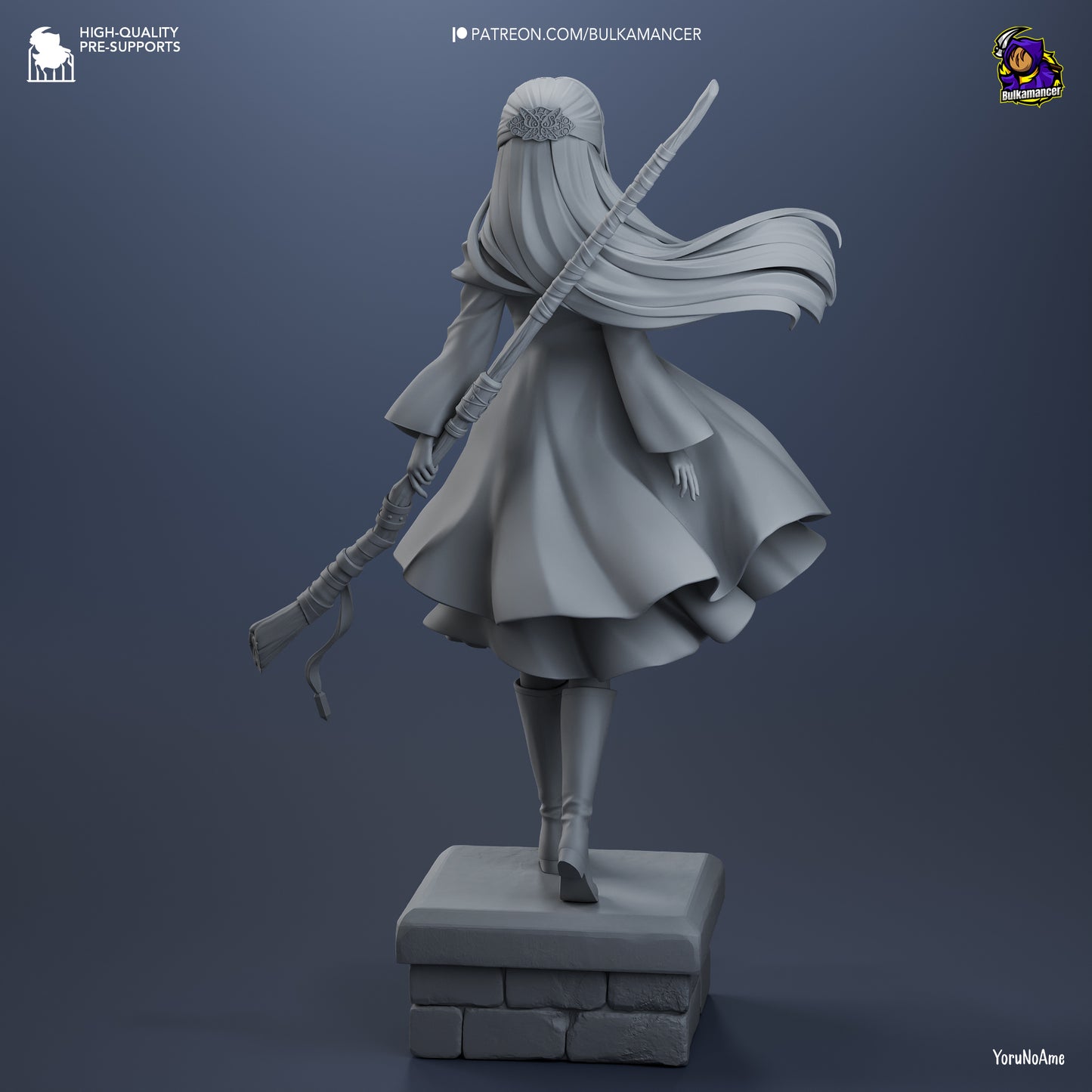 Fern | 10-Inch Resin Model Kit | Frieren Mage’s Apprentice