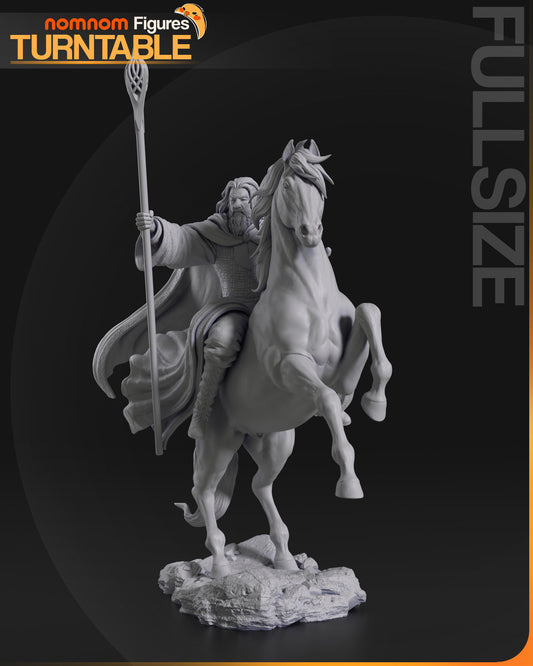 Gandalf the White | Resin Model or Bust Kit | DIY Lord of the Rings Wizard
