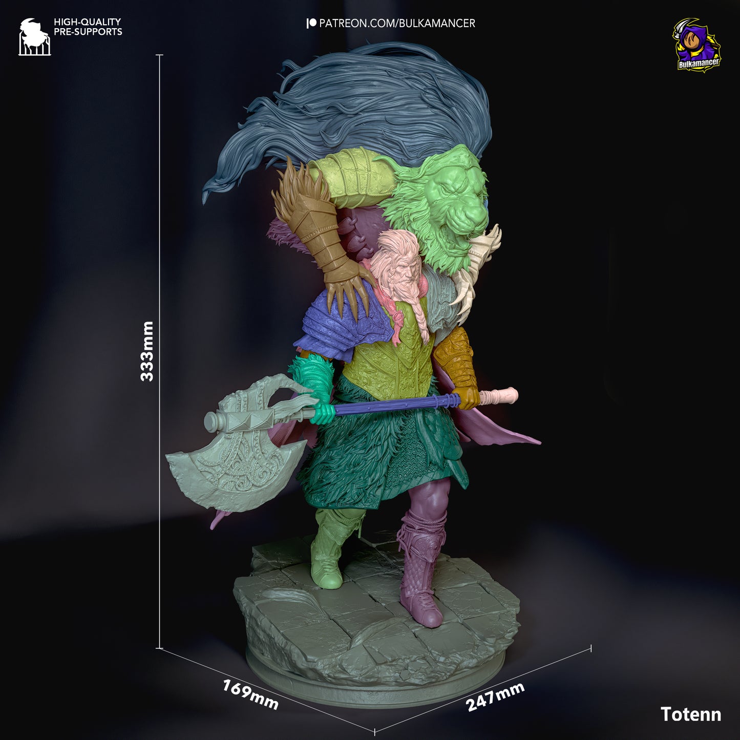Godfrey | 13.5-Inch Resin Model Kit | Elden Ring - First Elden Lord