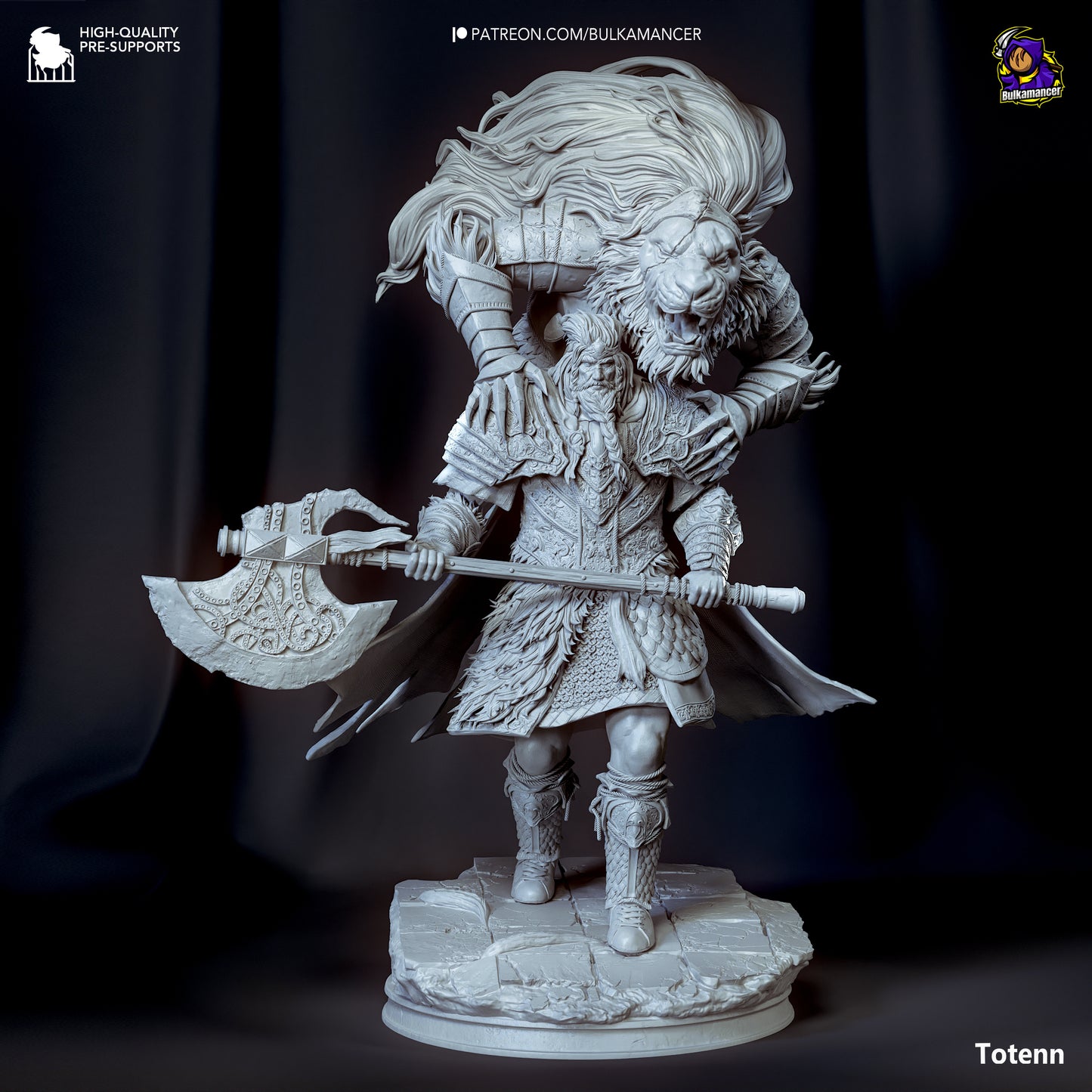 Godfrey | 13.5-Inch Resin Model Kit | Elden Ring - First Elden Lord