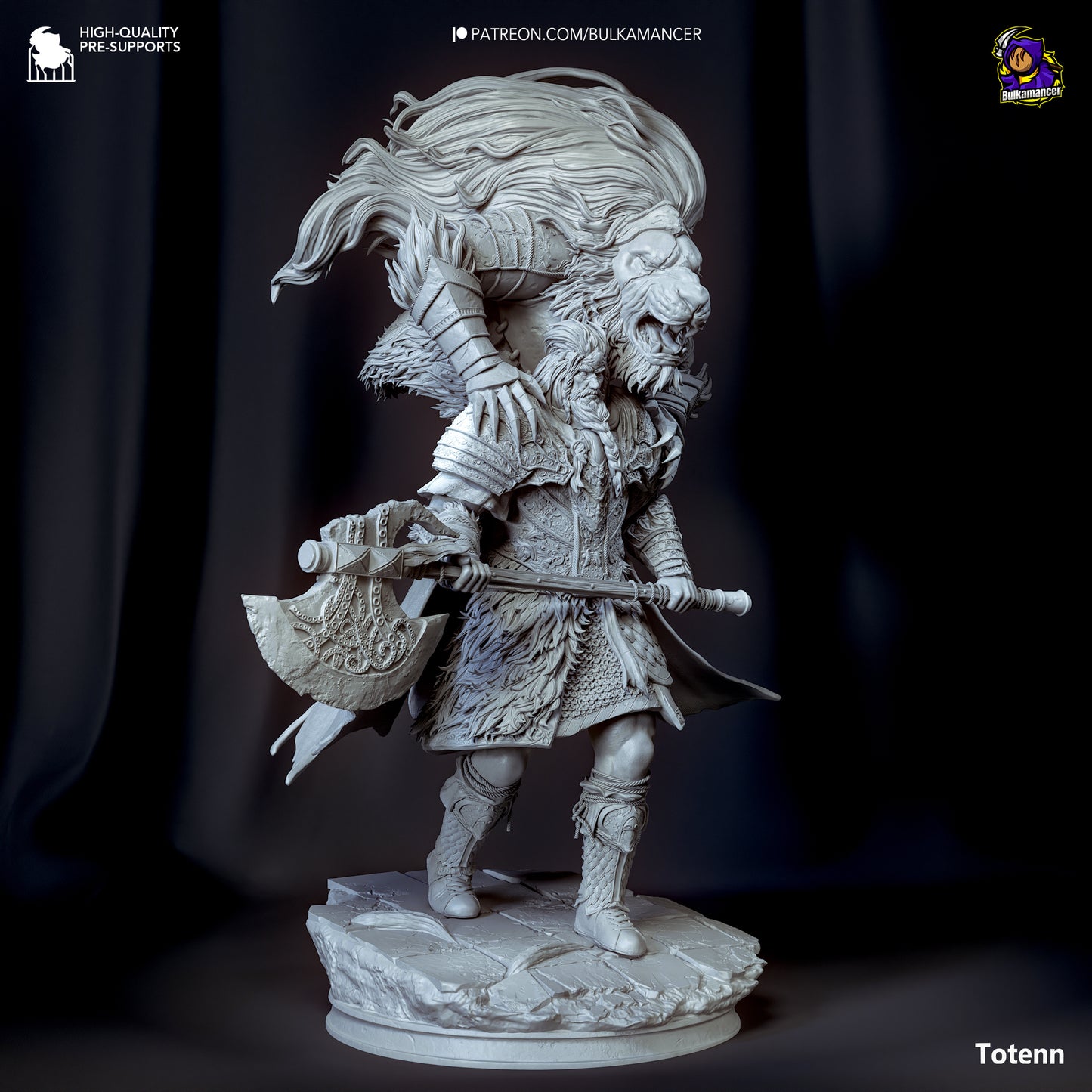 Godfrey | 13.5-Inch Resin Model Kit | Elden Ring - First Elden Lord