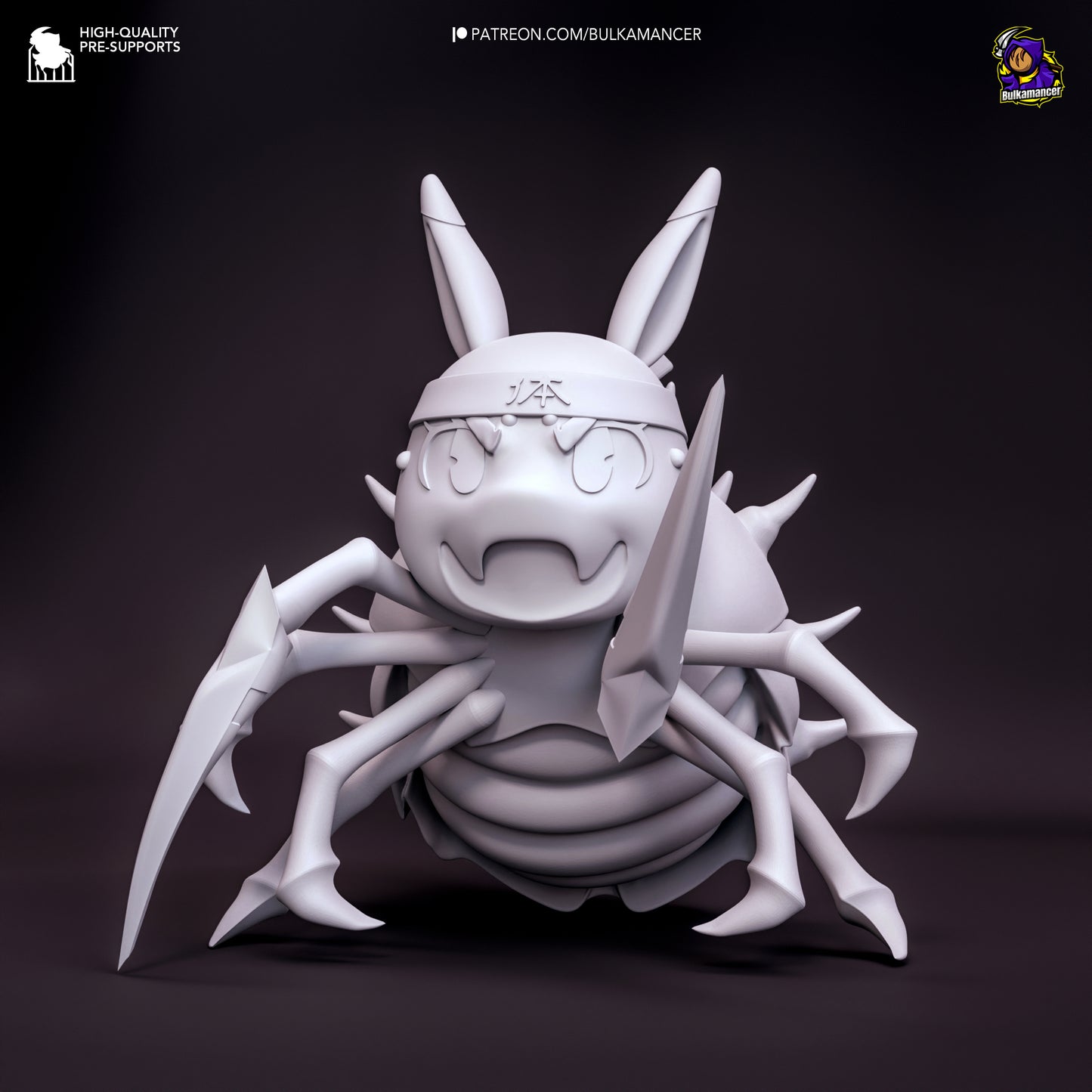 Chibi Kumoko’s Quartet | 3-Inch Resin Model Kit | So I’m a Spider, So What?