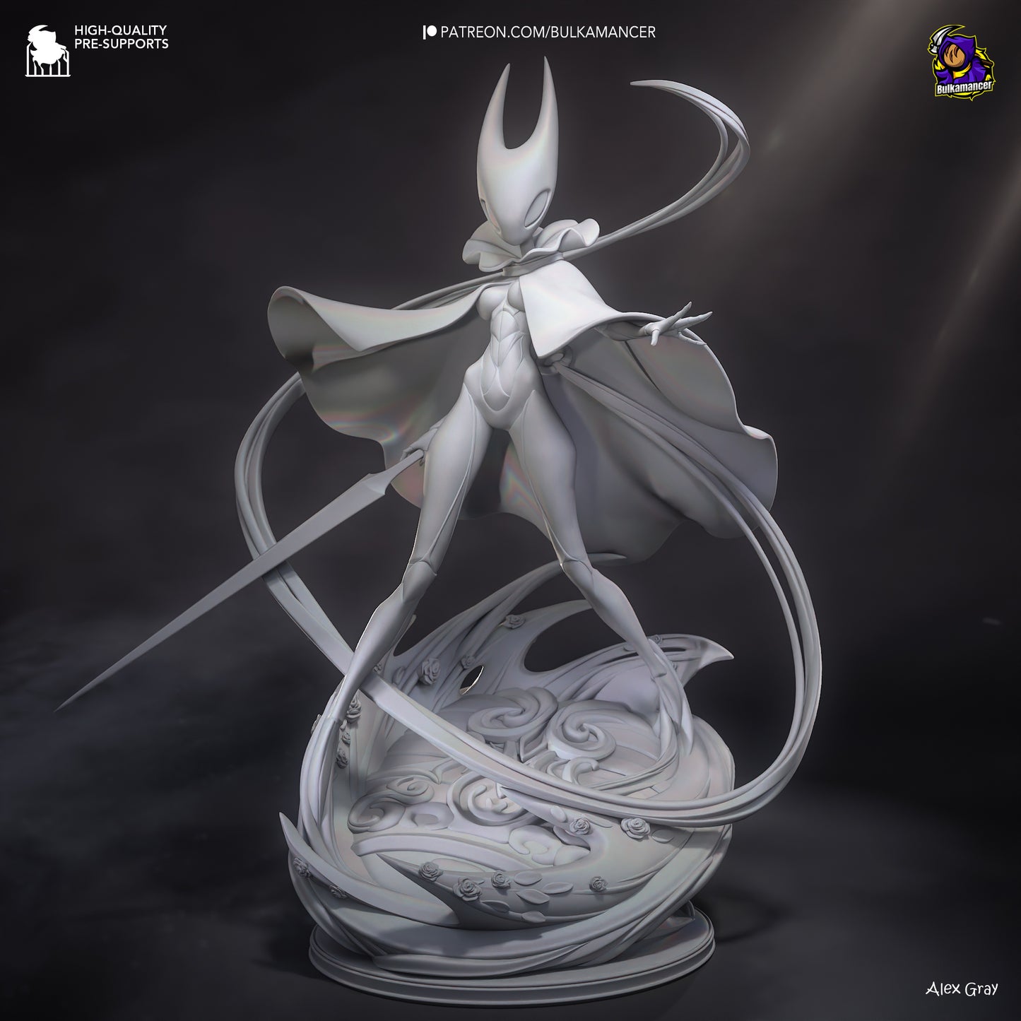 Hornyt | 12-Inch Resin Model Kit | Horny Hollow Knight Silksong
