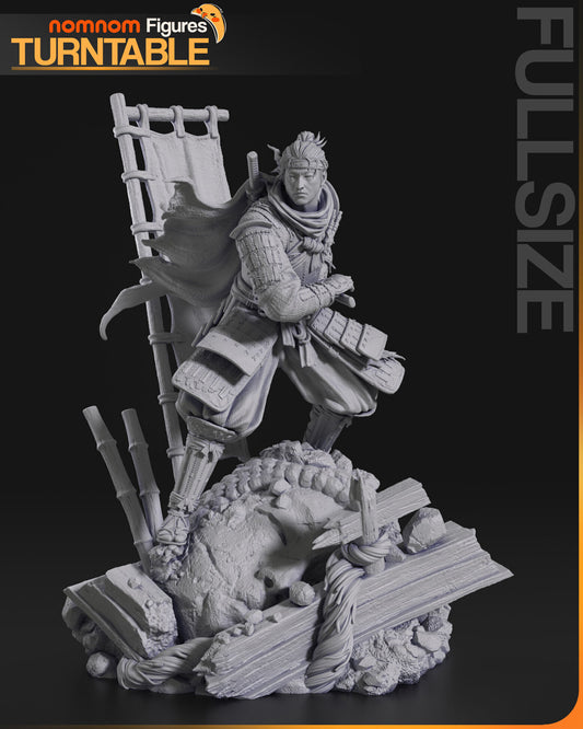 Jin Sakai | Resin Model or Bust Kit | DIY Ghost of Tsushima Samurai Hero