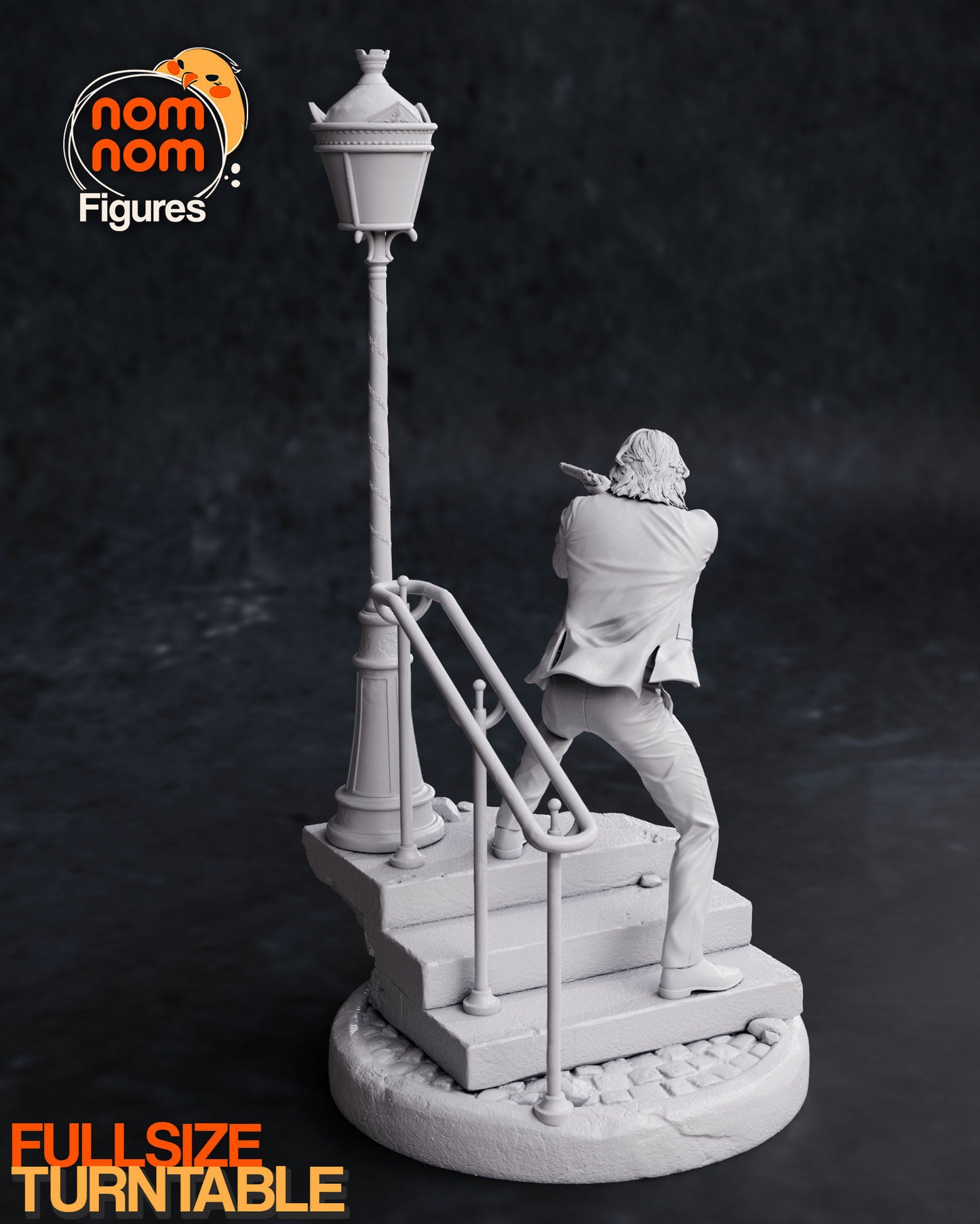 John Wick | 11.5-Inch Resin Model Kit | DIY Action Movie Legend