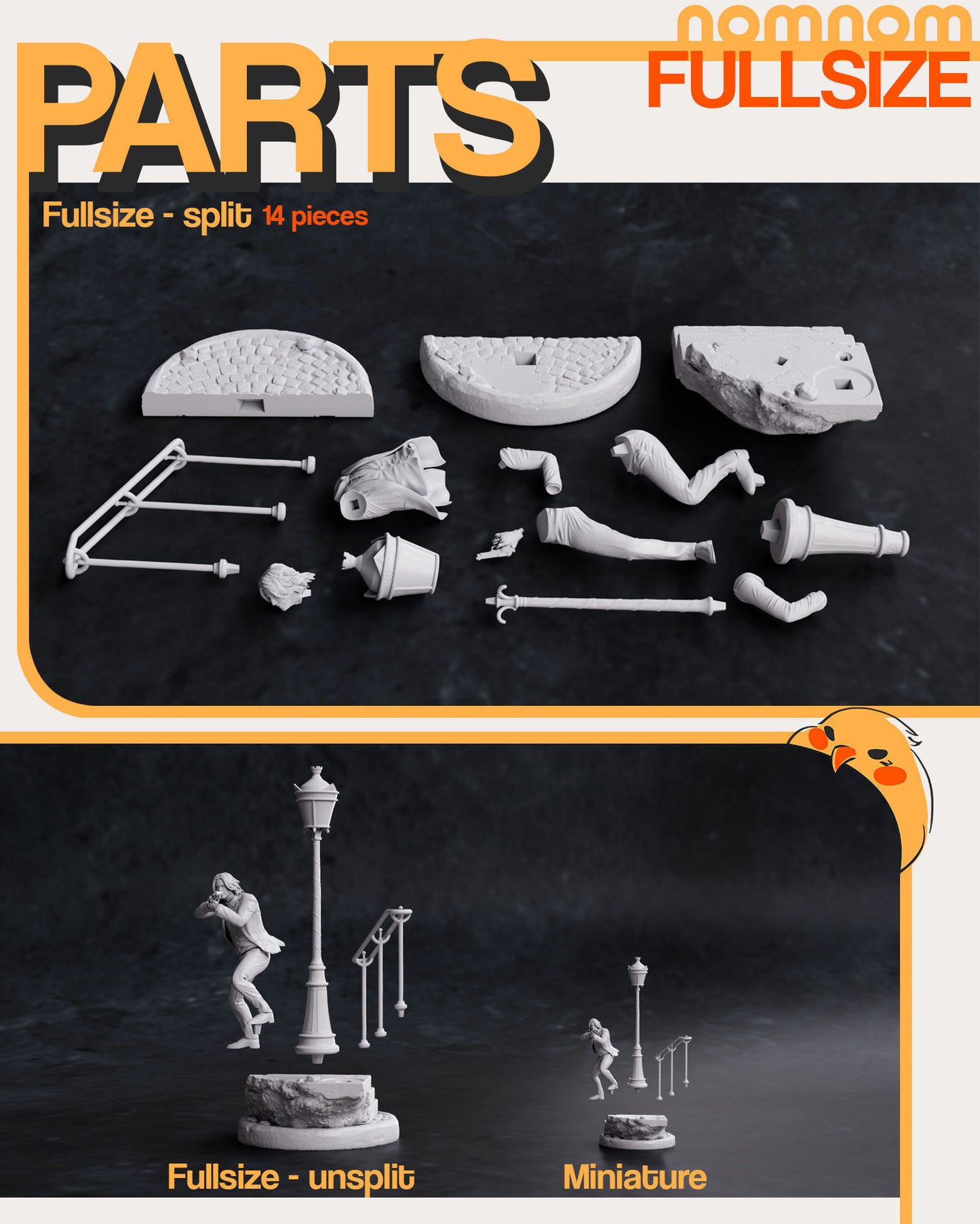 John Wick | 11.5-Inch Resin Model Kit | DIY Action Movie Legend