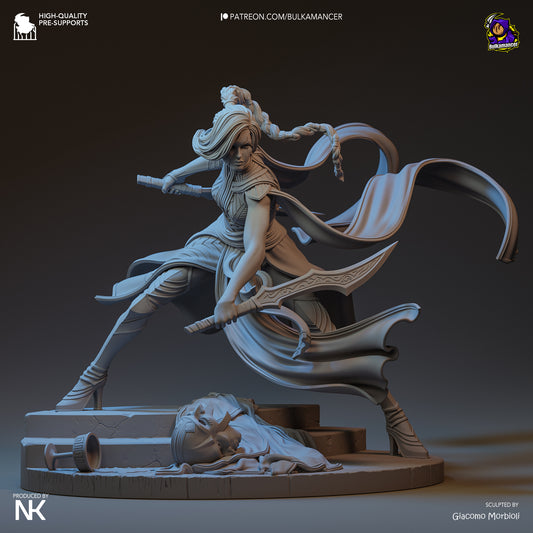 Katarina | 8-Inch Resin Model Kit | DIY League of Legends Sinister Assassin