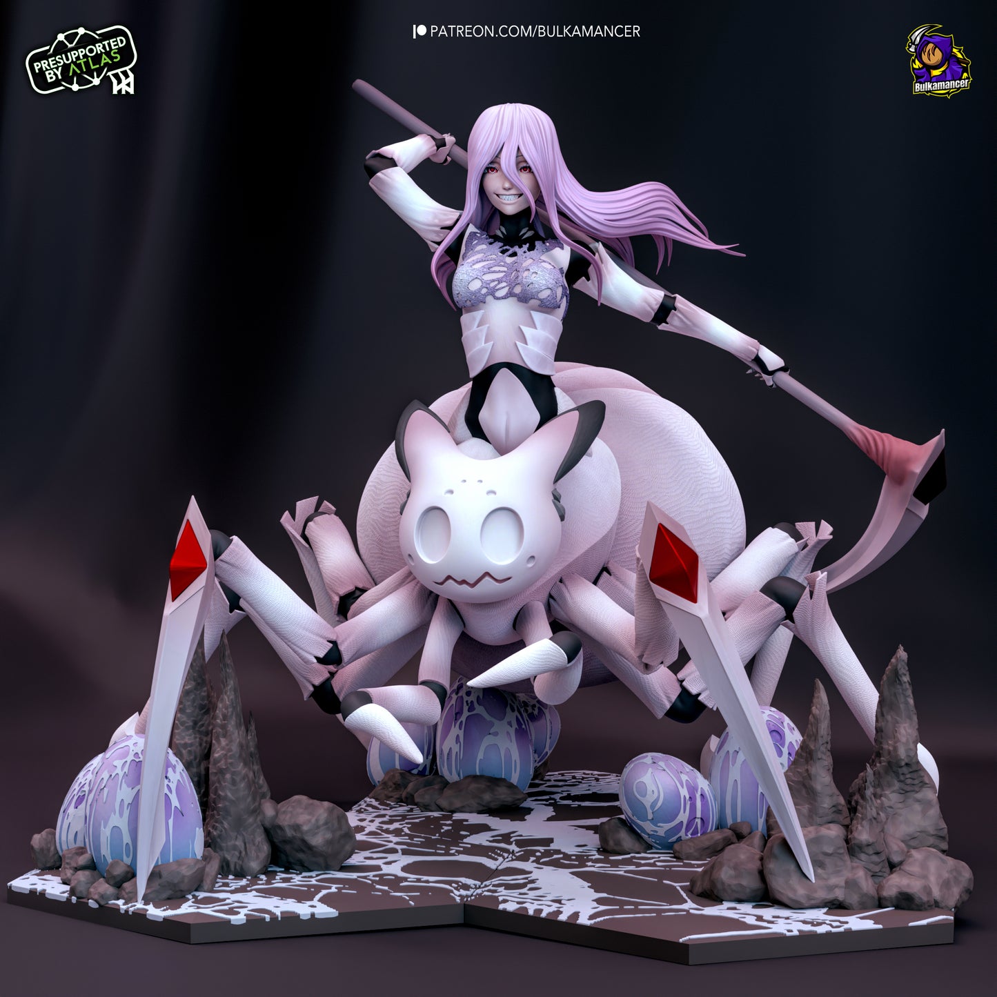 Kumoko and Chibi Spiders | 9.5-Inch Resin Model Kit | So I’m a Spider, So What?